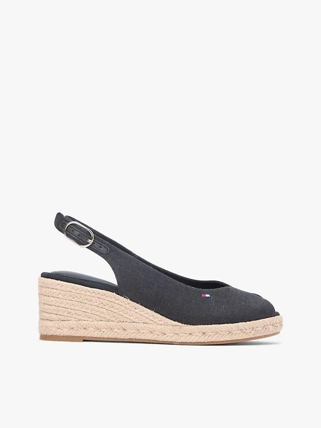 Sandalias de cuña con talón abierto Sandalias de cuña con talón abierto