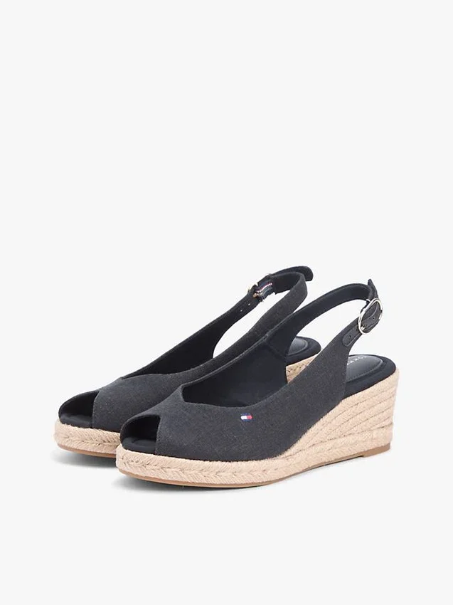 Sandalias de cuña con talón abierto Sandalias de cuña con talón abierto