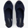 Sandalias de cuña con talón abierto