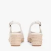 Sandalias de cuña con talón abierto
