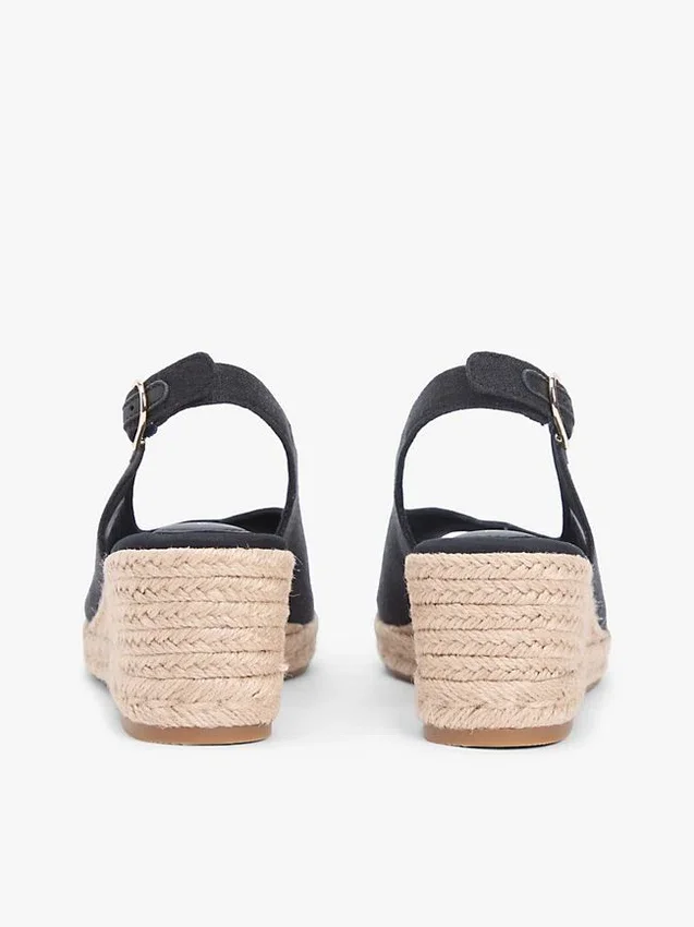 Sandalias de cuña con talón abierto Sandalias de cuña con talón abierto