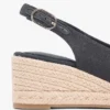 Sandalias de cuña con talón abierto Sandalias de cuña con talón abierto