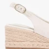 Sandalias de cuña con talón abierto