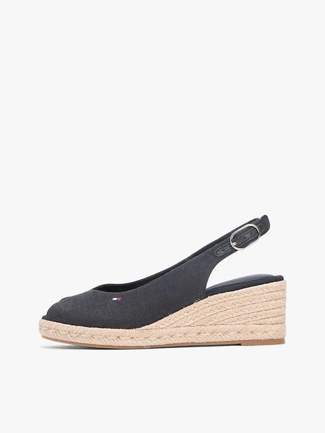 Sandalias de cuña con talón abierto Sandalias de cuña con talón abierto