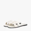 Sandalias de cuero con TH Monogram Sandalias de cuero con TH Monogram