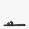 Sandalias de cuero con TH Monogram