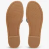 Sandalias de lona a rayas Sandalias de lona a rayas