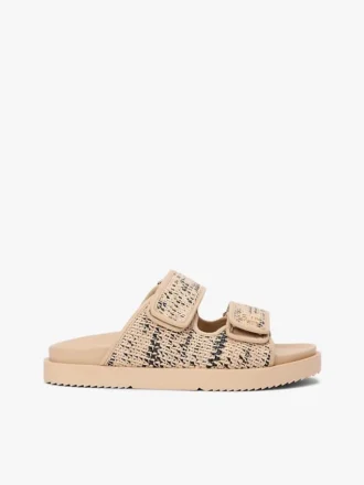 Sandalias de rafia
