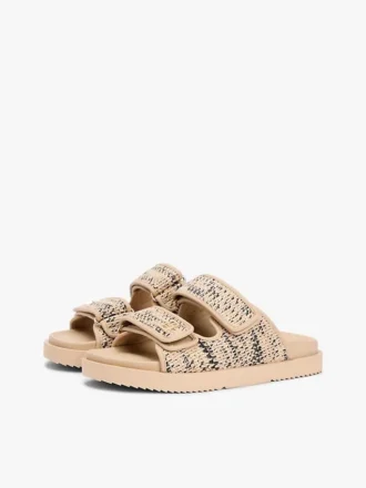 Sandalias de rafia