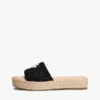 Sandalias tipo alpargata con monograma en letra cursiva Sandalias tipo alpargata con monograma en letra cursiva