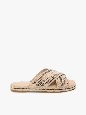 Sandalias tipo alpargatas de rafia