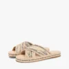 Sandalias tipo alpargatas de rafia