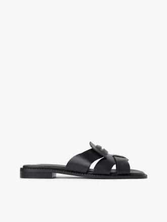 Sandalias tipo mocasín de cuero