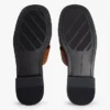 Sandalias tipo mocasín de cuero