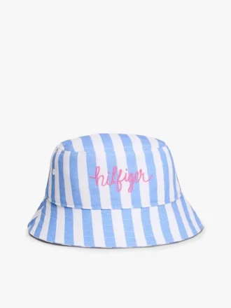 Sombrero de pescador a rayas para niño