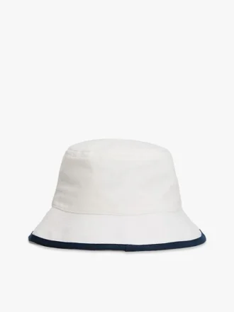 Sombrero de pescador cepillado con logotipo de Hilfiger Sombrero de pescador cepillado con logotipo de Hilfiger
