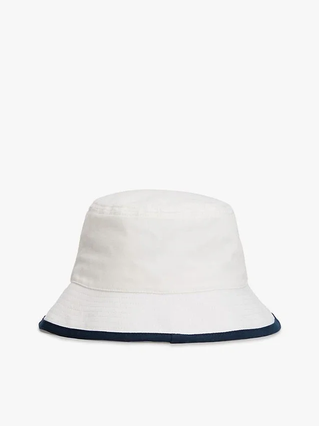 Sombrero de pescador cepillado con logotipo de Hilfiger Sombrero de pescador cepillado con logotipo de Hilfiger