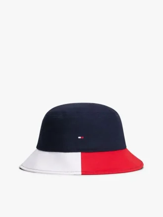 Sombrero de pescador con bloques de color para niños