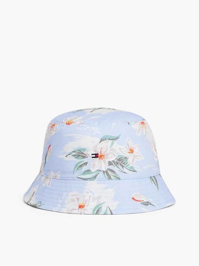 Sombrero de pescador con estampado floral Sombrero de pescador con estampado floral