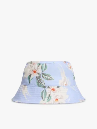 Sombrero de pescador con estampado floral para niños