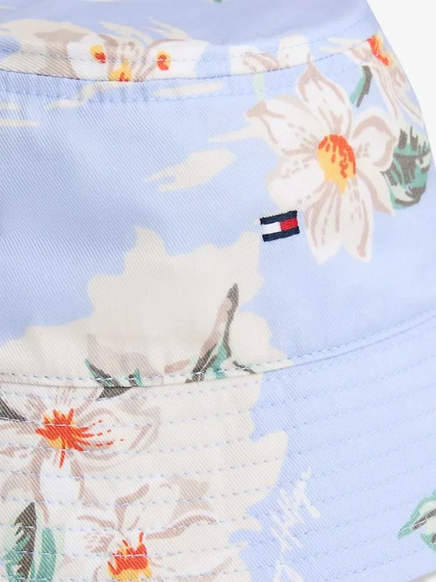 Sombrero de pescador con estampado floral para niños Sombrero de pescador con estampado floral para niños