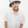 Sombrero de pescador con estampado floral para niños Sombrero de pescador con estampado floral para niños