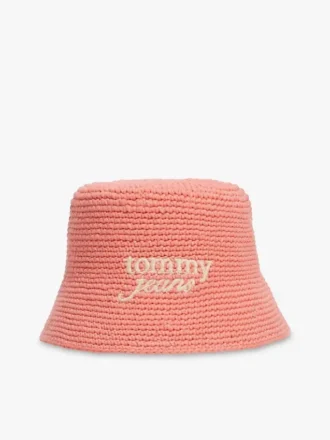 Sombrero de pescador de ganchillo Tommy Jeans Sombrero de pescador de ganchillo Tommy Jeans