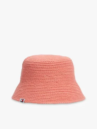 Sombrero de pescador de ganchillo Tommy Jeans Sombrero de pescador de ganchillo Tommy Jeans