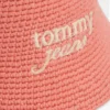 Sombrero de pescador de ganchillo Tommy Jeans