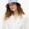 Sombrero de pescador teñido con nudos de Tommy Jeans