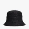 Sombrero de rafia de ganchillo