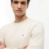 Sudadera básica de cuello redondo