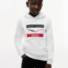 Sudadera con capucha Chevron Tommy x Cadillac F1® Team para niños Sudadera con capucha Chevron Tommy x Cadillac F1® Team para niños