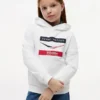 Sudadera con capucha Chevron Tommy x Cadillac F1® Team para niños Sudadera con capucha Chevron Tommy x Cadillac F1® Team para niños