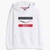 Sudadera con capucha Chevron Tommy x Cadillac F1® Team para niños Sudadera con capucha Chevron Tommy x Cadillac F1® Team para niños
