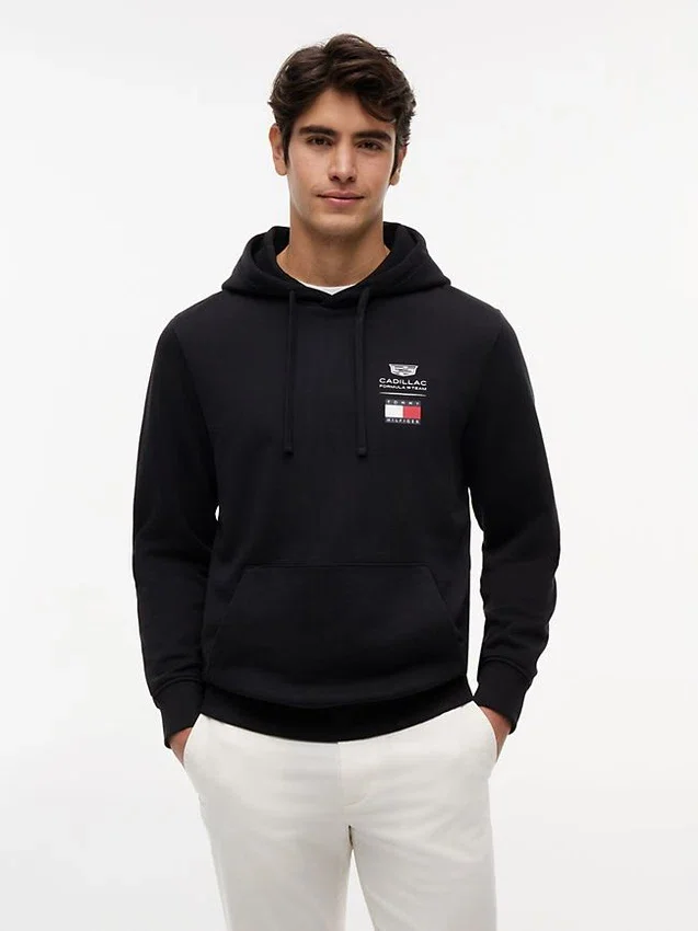 Sudadera con capucha con el logotipo del equipo Tommy x Cadillac F1® Team Sudadera con capucha con el logotipo del equipo Tommy x Cadillac F1® Team