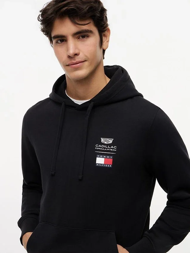 Sudadera con capucha con el logotipo del equipo Tommy x Cadillac F1® Team Sudadera con capucha con el logotipo del equipo Tommy x Cadillac F1® Team