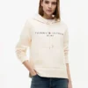 Sudadera con capucha de felpa con el logotipo de Tommy Sudadera con capucha de felpa con el logotipo de Tommy