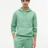 Sudadera con capucha de felpa lavada