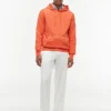 Sudadera con capucha de felpa lavada