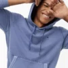 Sudadera con capucha de felpa lavada