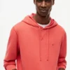 Sudadera con capucha de felpa lavada
