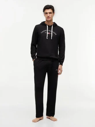 Sudadera con capucha para dormir Hilfiger Logo Pique