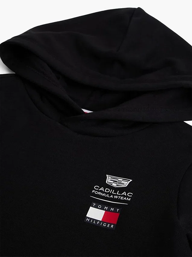 Sudadera con capucha para niños Tommy x Cadillac F1® Team Logo Sudadera con capucha para niños Tommy x Cadillac F1® Team Logo