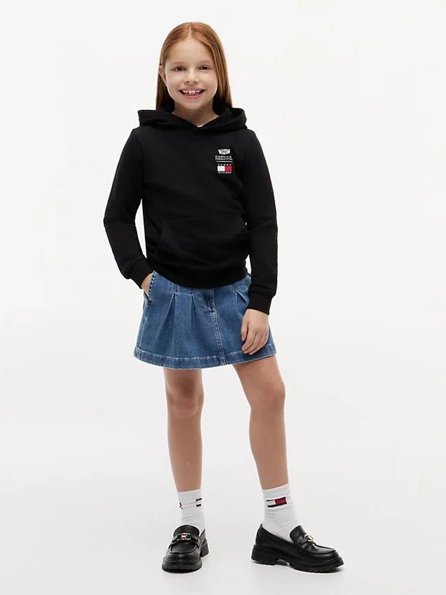 Sudadera con capucha para niños Tommy x Cadillac F1® Team Logo Sudadera con capucha para niños Tommy x Cadillac F1® Team Logo