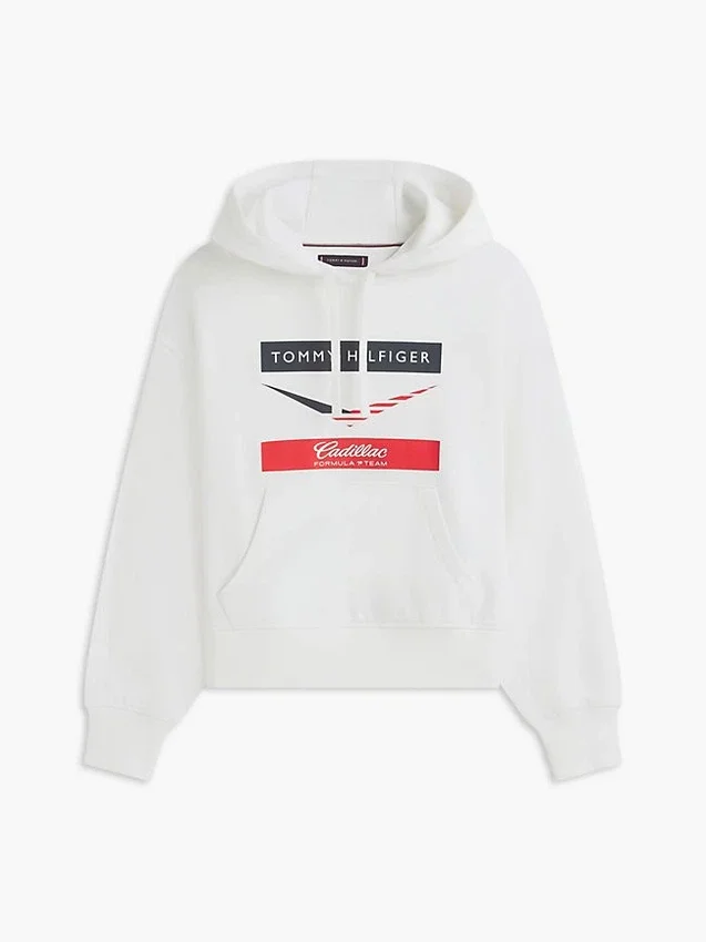 Sudadera con capucha Tommy x Cadillac F1® Team Chevron Sudadera con capucha Tommy x Cadillac F1® Team Chevron