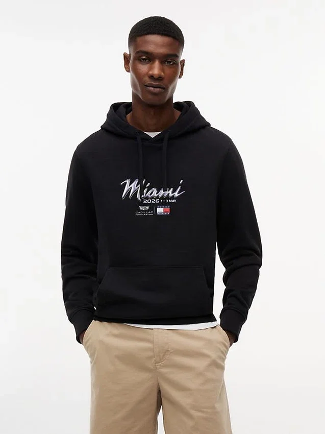 Sudadera con capucha Tommy x Cadillac F1® Team Miami Sudadera con capucha Tommy x Cadillac F1® Team Miami