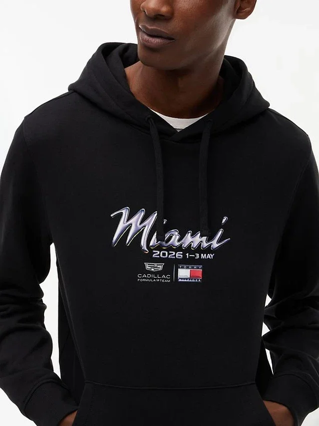 Sudadera con capucha Tommy x Cadillac F1® Team Miami Sudadera con capucha Tommy x Cadillac F1® Team Miami