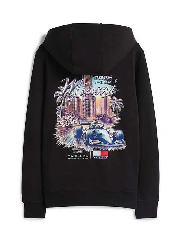 Sudadera con capucha Tommy x Cadillac F1® Team Miami Sudadera con capucha Tommy x Cadillac F1® Team Miami