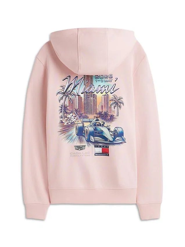 Sudadera con capucha Tommy x Cadillac F1® Team Miami Sudadera con capucha Tommy x Cadillac F1® Team Miami